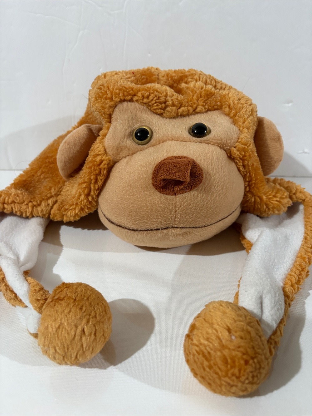 Monkey Kids Hat - Brown - Cute - Winter Hat